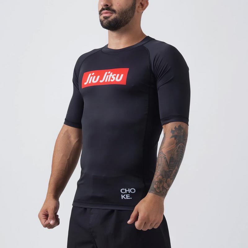 Choke Republic supreme rashguard- black